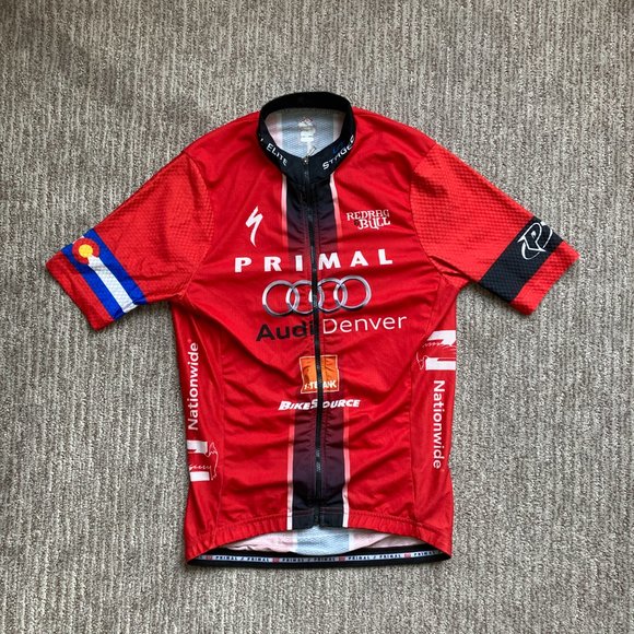 T-shirt Cycliste Primal RAGBRAI Pour Homme, Taille XL, Gris Ride - Idéal Pour Le Vélo